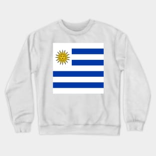 Uruguay flag Crewneck Sweatshirt